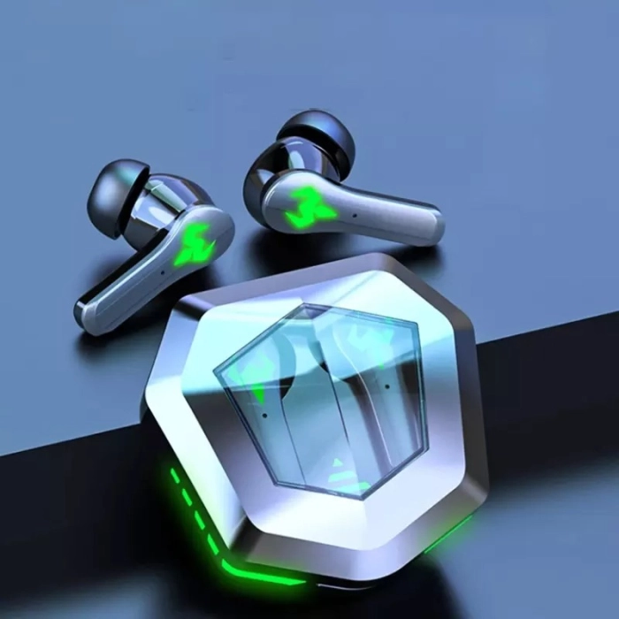 Słuchawki bezprzewodowe douszne z mikrofonem Z35 - sportowe gamingowe Bluetooth + Powerbank