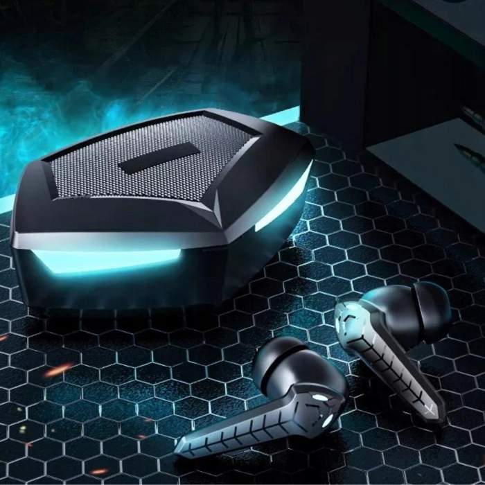 Słuchawki bezprzewodowe douszne z mikrofonem Z36 - sportowe gamingowe Bluetooth + Powerbank