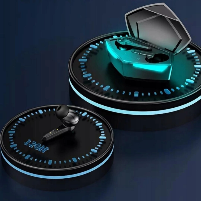 Słuchawki bezprzewodowe douszne z mikrofonem Z36 - sportowe gamingowe Bluetooth + Powerbank