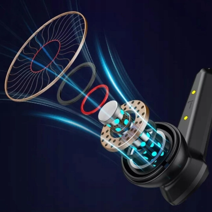 Słuchawki bezprzewodowe douszne z mikrofonem Z36 - sportowe gamingowe Bluetooth + Powerbank