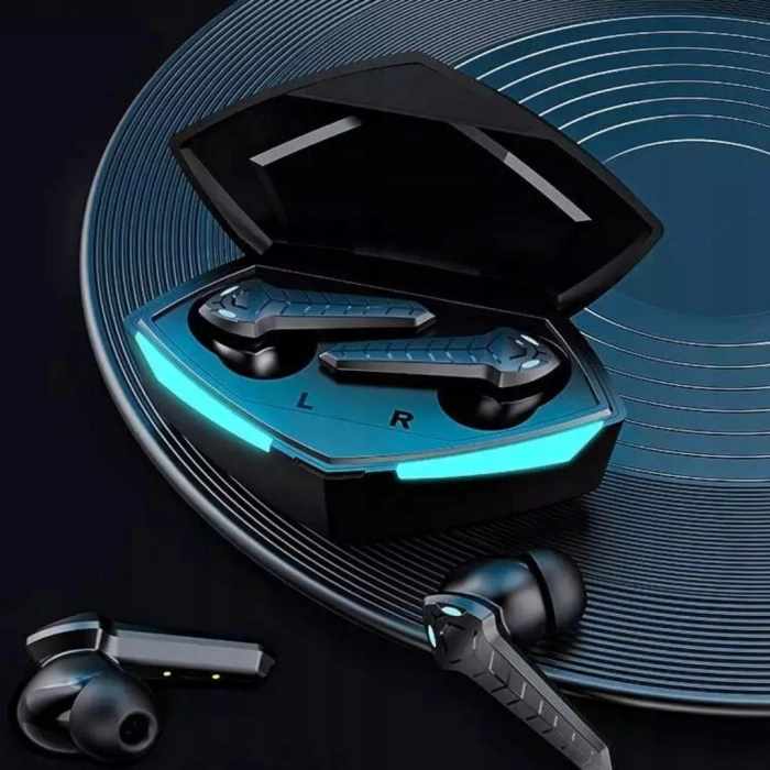 Słuchawki bezprzewodowe douszne z mikrofonem Z36 - sportowe gamingowe Bluetooth + Powerbank