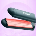 Karbownica do włosów KEMEI - ceramiczna falownica, lokówka