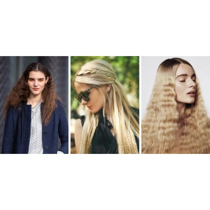 Karbownica do włosów KEMEI - ceramiczna falownica, lokówka