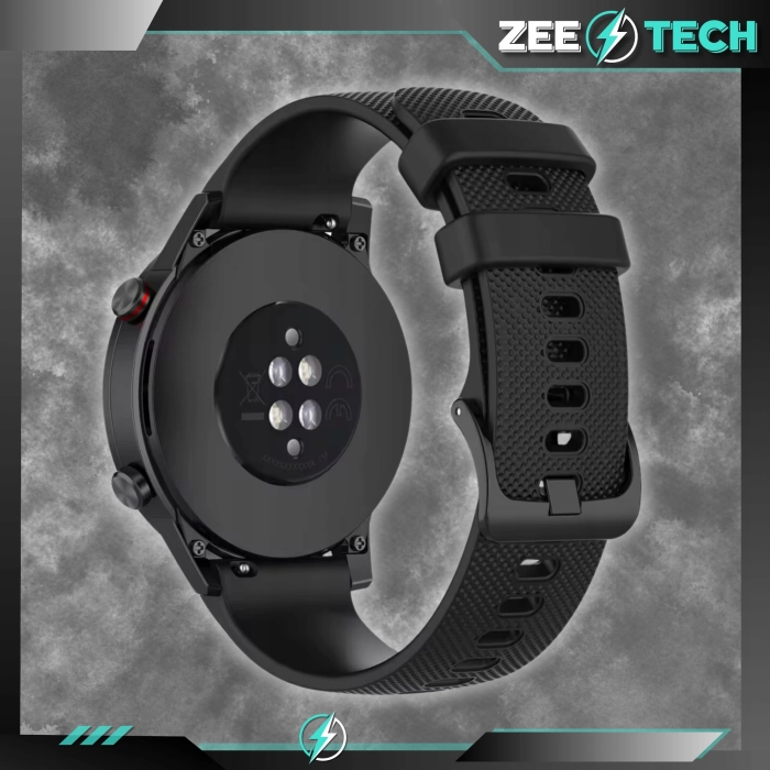 Pasek silikonowy Spot do smartwatcha uniwersalny 18mm + teleskopy (Czarny)