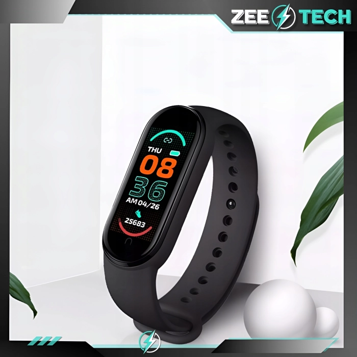 Smartwatch męski, damski Z8 - opaska sportowa z pomiarem pulsu, kroków (Czarny)