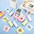 Papier termiczny kolorowy do aparatu natychmiastowego dla dzieci, drukarki termicznej (3 rolki)