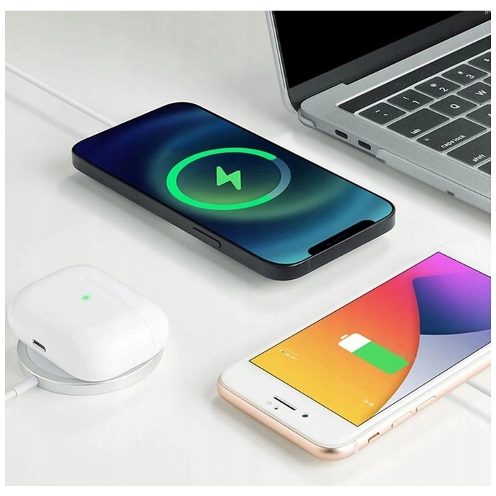 Bezprzewodowa ładowarka Magsafe - indukcyjna do iPhone 11 12 13 14 15 16 Pro Max Airpods
