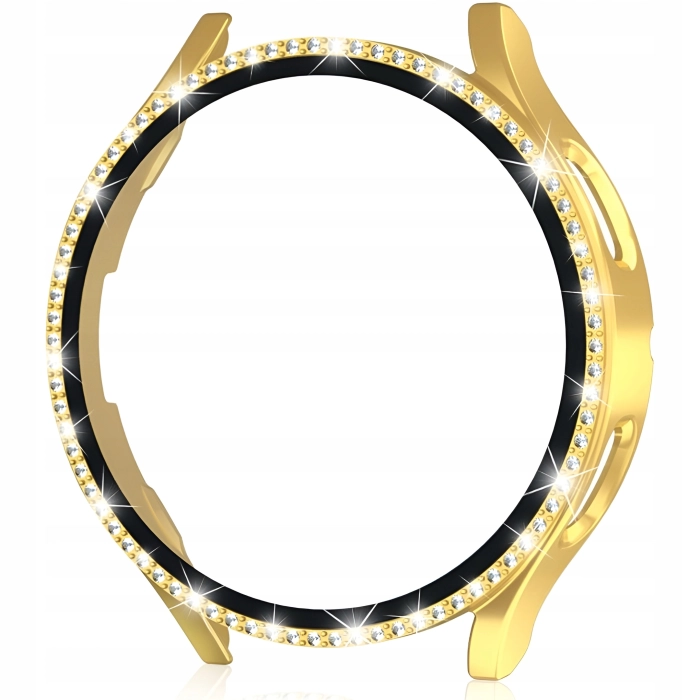 Etui + szkło do Samsung Galaxy Watch 4/5 40mm - Odporny case 2w1 (Złote)