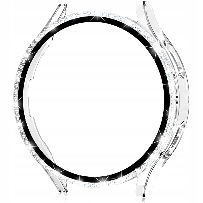 Etui + szkło do Samsung Galaxy Watch 4/5 40mm - Odporny case 2w1 (Przeźroczyste)