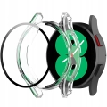 Etui + szkło do Samsung Galaxy Watch 4/5 44mm - Odporny case 2w1 (Zielone)