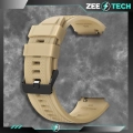 Pasek silikonowy do smartwatcha uniwersalny 22mm + teleskopy (Beżowy)