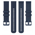Pasek silikonowy Spot do smartwatcha uniwersalny 18mm + teleskopy (Granatowy)