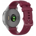 Pasek silikonowy Spot do smartwatcha uniwersalny 18mm + teleskopy (Bordowy)