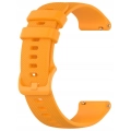 Pasek silikonowy Spot do smartwatcha uniwersalny 20mm + teleskopy (Pomarańczowy)