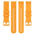 Pasek silikonowy Spot do smartwatcha uniwersalny 20mm + teleskopy (Pomarańczowy)