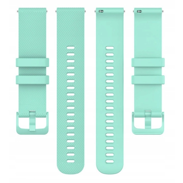 Pasek silikonowy Spot do smartwatcha uniwersalny 20mm + teleskopy (Miętowy)