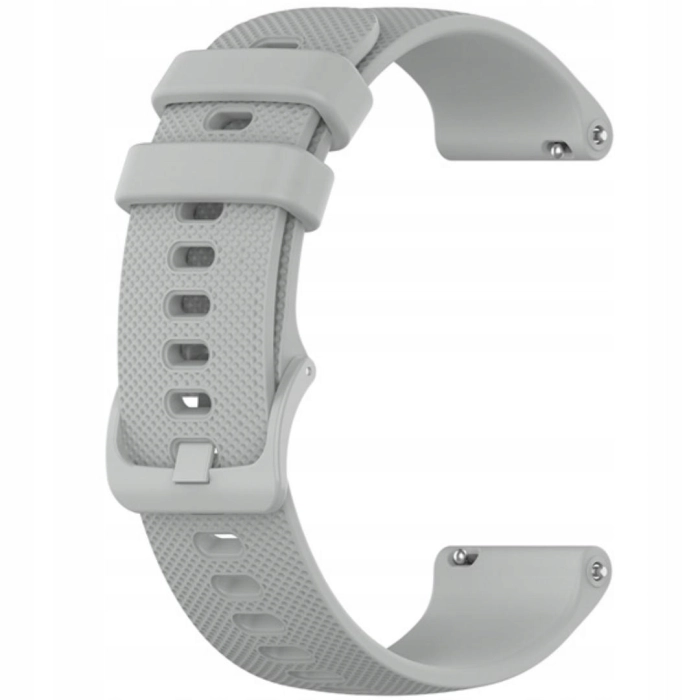 Pasek silikonowy Spot do smartwatcha uniwersalny 22mm + teleskopy (Szary)