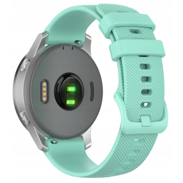 Pasek silikonowy Spot do smartwatcha uniwersalny 22mm + teleskopy (Miętowy)