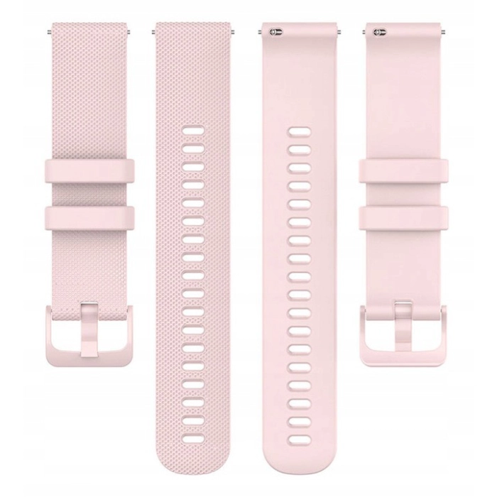 Pasek silikonowy Spot do smartwatcha uniwersalny 22mm + teleskopy (Różowy)
