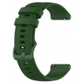 Pasek silikonowy Spot do smartwatcha uniwersalny 22mm + teleskopy (Zielony)