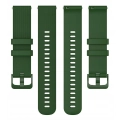 Pasek silikonowy Spot do smartwatcha uniwersalny 22mm + teleskopy (Zielony)
