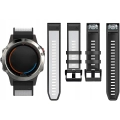 Pasek silikonowy Quickfit 26 mm do Garmin Fenix 3 HR 5X 6X 7X PRO SOLAR (Biały)