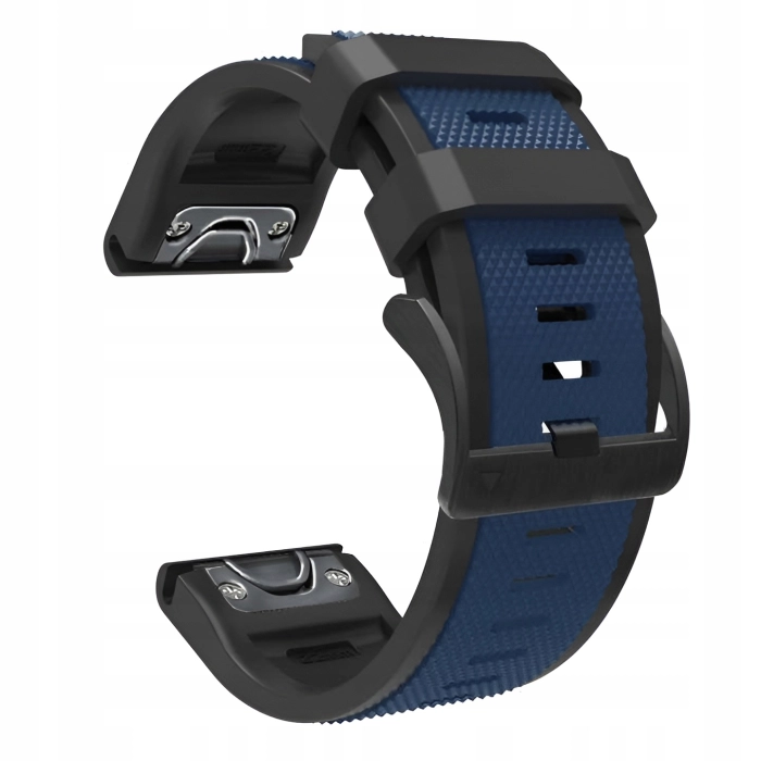 Pasek silikonowy Quickfit 26 mm do Garmin Fenix 3 HR 5X 6X 7X PRO SOLAR (Granatowy)
