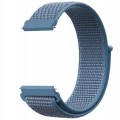 Pasek materiałowy, nylonowy do smartwatcha uniwersalny 22mm (Niebieski)