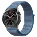 Pasek materiałowy, nylonowy do smartwatcha uniwersalny 22mm (Niebieski)