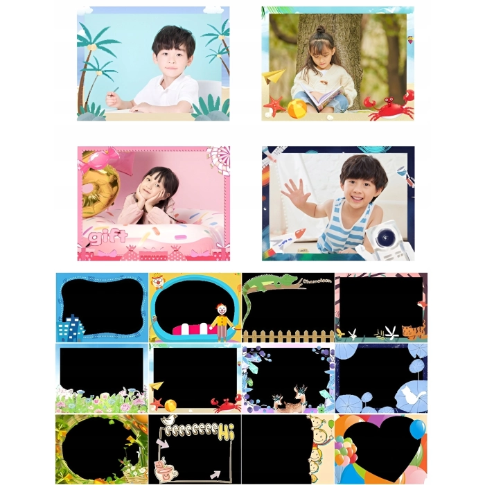 Aparat fotograficzny cyfrowy dla dzieci 40 mpx - Kotek Hello + Karta 32 GB (Różowy)