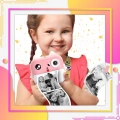 Aparat natychmiastowy fotograficzny dla dzieci z drukarką + 6 rolek (Różowy)