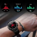 Smartwatch męski Z22 - zegarek militarny z możliwością prowadzeniem rozmów (Szary)