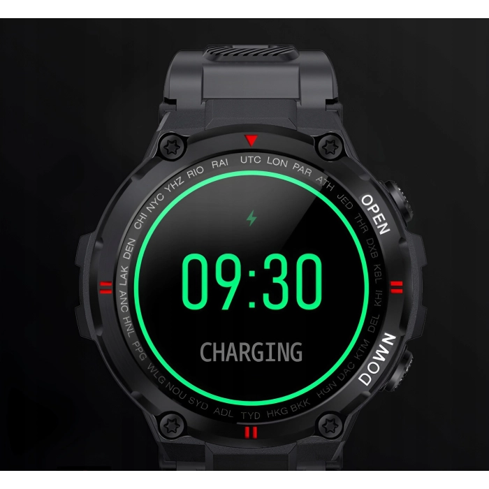 Smartwatch męski Z22 - zegarek militarny z możliwością prowadzeniem rozmów (Szary)