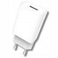 Szybka ładowarka sieciowa USB Fast charge (2.4A Biała)