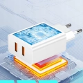 Ładowarka sieciowa 2x USB 2.1A 10W – szybka kostka zasilająca do telefonu i urządzeń mobilnych