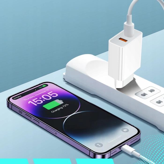 Ładowarka sieciowa 2x USB 2.1A 10W – szybka kostka zasilająca do telefonu i urządzeń mobilnych