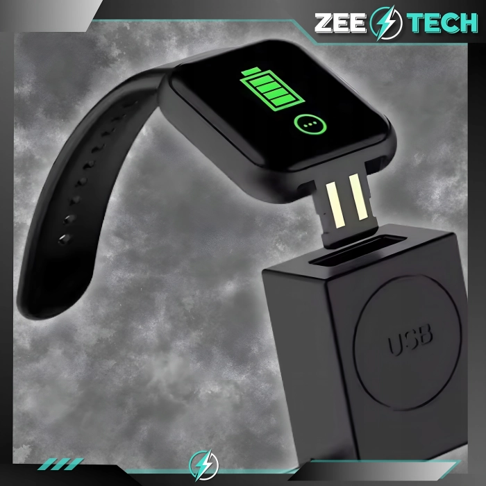 Smartwatch męski, damski Z20 - zegarek sportowy z pomiarem pulsu, kroków (Różowy)