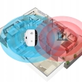 Wzmacniacz sygnału WiFi 300 mb/s + repeater z mocnym zasięgiem (2 tryby + WPS)