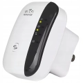 Wzmacniacz sygnału WiFi 300 mb/s + repeater z mocnym zasięgiem (2 tryby + WPS)