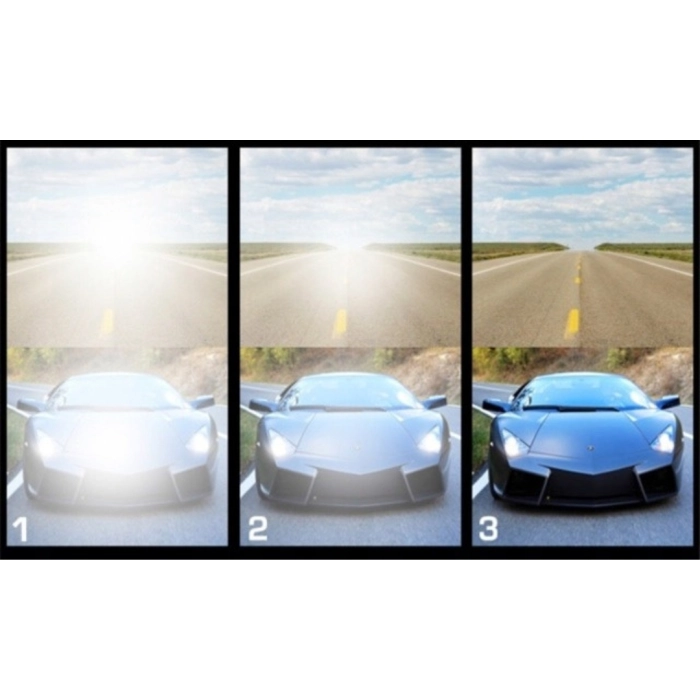 Okulary przeciwsłoneczne męskie lenonki Kingseven z polaryzacją + Etui (Szare)