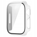 Etui + szkło do Apple Watch 4/5/6/SE 44mm - Odporny case (Czarne)