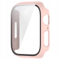 Etui + szkło do Apple Watch 4/5/6/SE 44mm - Odporny case (Czarne)