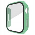 Etui + szkło do Apple Watch 4/5/6/SE 44mm - Odporny case (Czarne)