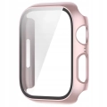 Etui + szkło do Apple Watch 4/5/6/SE 44mm - Odporny case (Czarne)