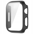 Etui + szkło do Apple Watch 4/5/6/SE 40mm - Odporny case (Czarne)