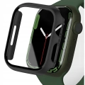Etui + szkło do Apple Watch 7/8/9 41mm - Odporny case (Czarne)