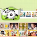Aparat fotograficzny cyfrowy dla dzieci 40 mpx - Panda + Karta 32 GB