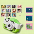 Aparat fotograficzny cyfrowy dla dzieci 40 mpx - Panda + Karta 32 GB