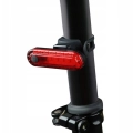 Lampka rowerowa tylna LED 50 Lm - USB, Wodoszczelna (4 tryby)