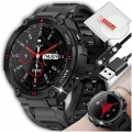 Smartwatch męski Z22 - zegarek militarny z możliwością prowadzeniem rozmów (Czarny)